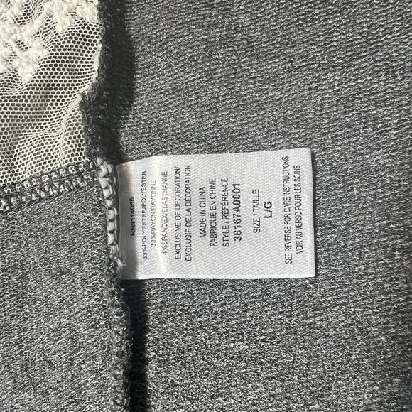 Ten Sixty Sherman Girls Gray Long Sleeves Top Size L - Picture 11 of 11